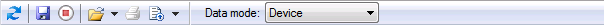 History Grid control toolbar